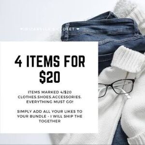 MEGA CLEARANCE! Price drops included. everything must go!